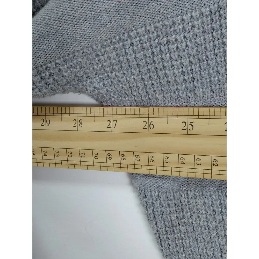 Lane Bryant Gray Pullover Sweater Cowl Neck Women Size 22/24